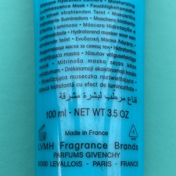 Givenchy LVMH Hydra Sparkling Recharging Luminescence Moisturizing Face Mask NEW - Picture 2 of 8